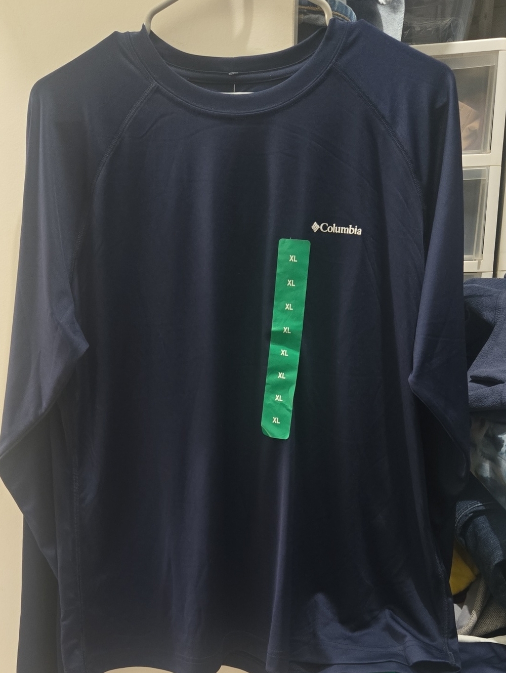 Columbia Sun Wear Long Sleeve Tee, Unisex, Size XL